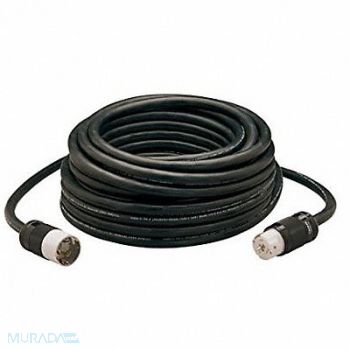 SOUTHWIRE Power Supply Cord 100ft Black NEMA 1 PK4, 792UX7