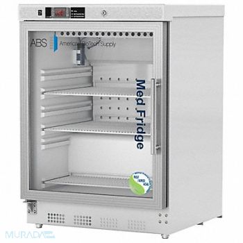 AMERICAN BIOTECH SUPPLY Refrigerator White 4.6 cu ft 120 V, 787A09