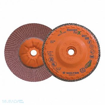WALTER SURFACE TECHNOLOGIES Flap Disc Coated 5 dia 12 200 RPM, 804CG3