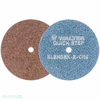 WALTER SURFACE TECHNOLOGIES Hook-and-Loop Surface Disc 4 1/2 dia, 804CK3