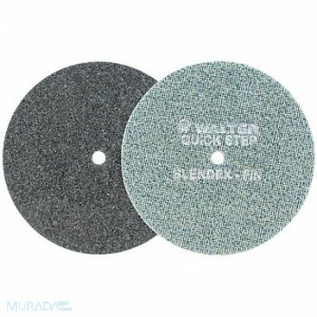 WALTER SURFACE TECHNOLOGIES Hook-and-Loop Surface Disc Blue 6 dia, 804CJ9