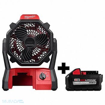 MILWAUKEE M18 Jobsite Fan M18 XC8.0 Battery, 385JL8
