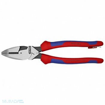 KNIPEX Linemans Plier 9-1/2 L Ergonomic, 54JD64