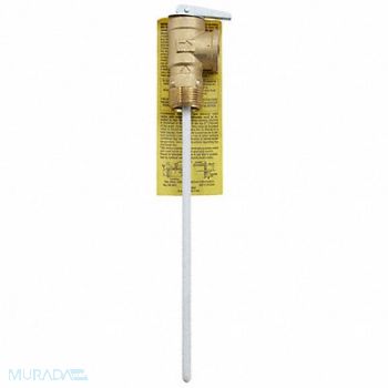 WATTS Temperature Pressure Relief Valve Brass, 794JP9