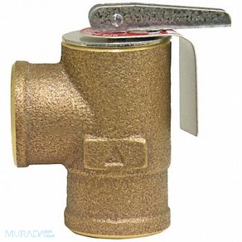 WATTS Pressure Safety Relief Valve Bronze, 794JU3