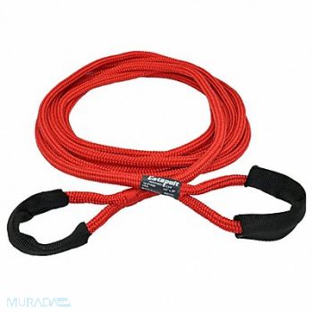 CATAPULT Rope Ratchet Red 20 ft L 1/2 dia., 411D28