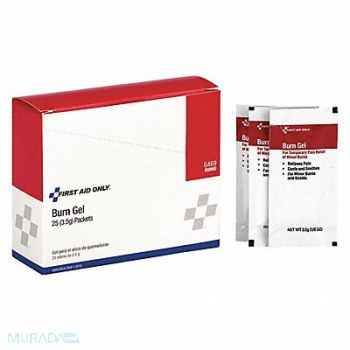 FIRST AID ONLY Burn Gel PK25, 36LF38