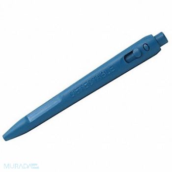 DETECTAMET INC. Detectable Elephant Pen Blue Ink PK50, 52HU57
