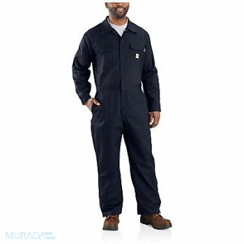 CARHARTT Coverall Zipper Stand Up Collar Blue S, 795J60