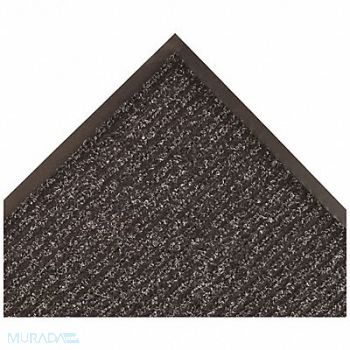 NOTRAX F1284 Carpeted Entrance Mat Blk 2ft. x 3ft., 8EL19
