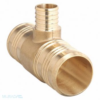 ZURN PEX Tee Low Lead Brass 1-1/2 Tube 1-1/2 Pipe, 10A528