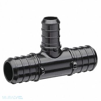 ZURN PEX Tee Polyalloy 3/4 x 3/4 x 1/2 Pipe, 10A565