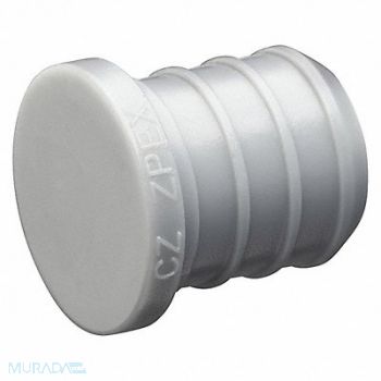 ZURN PEX Plug Polyalloy PEX 1 Tube 3/4 Pipe, 10A578