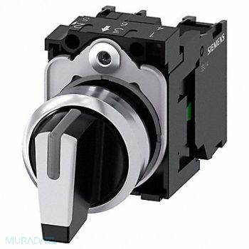 SIEMENS Selector switch illuminable 22 mm rou, 56JX06