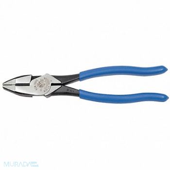 KLEIN TOOLS Linemans Plier 8-11/16 L Dipped, 10A976