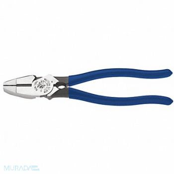 KLEIN TOOLS Linemans Plier 9-3/8 L Dipped, 10A979