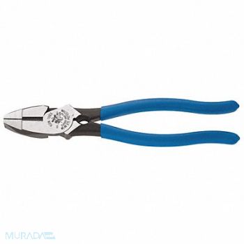 KLEIN TOOLS Linemans Plier 9-3/8 L Dipped, 10A980
