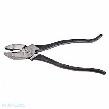 KLEIN TOOLS Iron Workers Plier 9-1/4 L Plain, 10A983