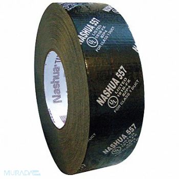 NASHUA Duct Tape Black 1 7/8 in x 60 yd 14 mil, 10A995