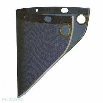 HONEYWELL FIBRE-METAL Faceshield Screen Steel Black, 10C430