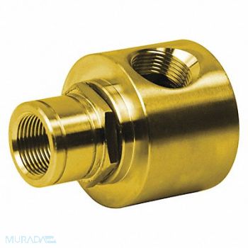 COXREELS Swivel 90 Deg Brass 3/4 in FNPT Inlet, 10C518
