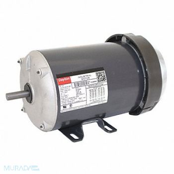 DAYTON GP Motor 3/4 HP 1 725 RPM 208-230/460V, 10C899