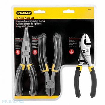 STANLEY Plier Set Ergonomic 3 Pcs, 10D211