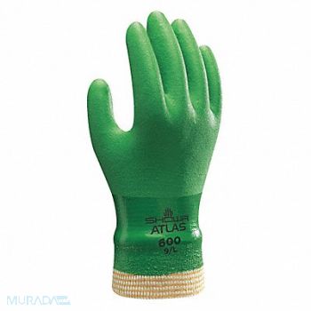 SHOWA Coated Gloves Green XL PR, 10D930