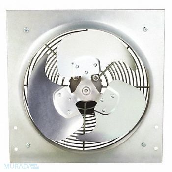 DAYTON Exhaust Fan 12In Bl Alum 115V, 10D954