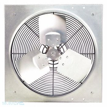 DAYTON Exhaust Fan 16In Bl Alum 115V, 10D956