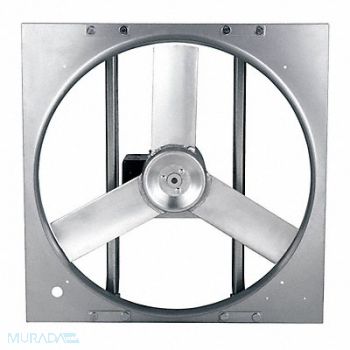 DAYTON Exhaust Fan 36In Bl Alum 208-230/460V, 10D994