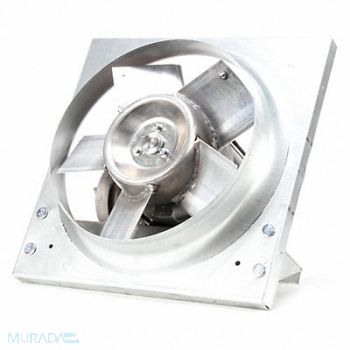 DAYTON Pnl ExhstFn 12In Bl Alum 208-230/460V, 10D996