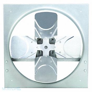 DAYTON Exh/Sp Fan 18In Bl Alum 208-230/460V, 10E030