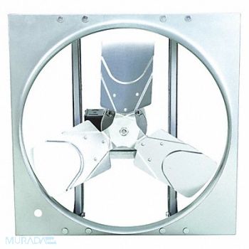 DAYTON Exh/Sp Fan 24In Bl Alum 208-230/460V, 10E032