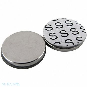 GRAINGER APPROVED South Pole Magnet Neo 1 lb Pull PK10, 10E732