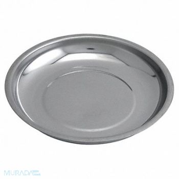 GRAINGER APPROVED Parts Tray 1 1/2 in H 6 in Dia, 10E751