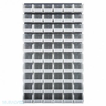 QUANTUM STORAGE SYSTEMS Louvrd Pnl 1inx61inx36in LdCap 500lb, 10E934