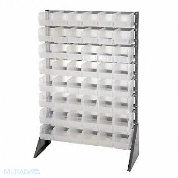 QUANTUM STORAGE SYSTEMS E1532 BinRailFlrRck 15inx54inx36in LdCp 75 lb, 10E952