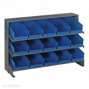 QUANTUM STORAGE SYSTEMS G7013 Bench Pick Rack 12x27x36in Blue, 10E986