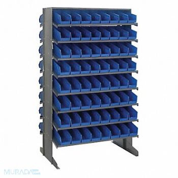 QUANTUM STORAGE SYSTEMS G7008 Pick Rack 24inx64inx36in Blue, 10E993