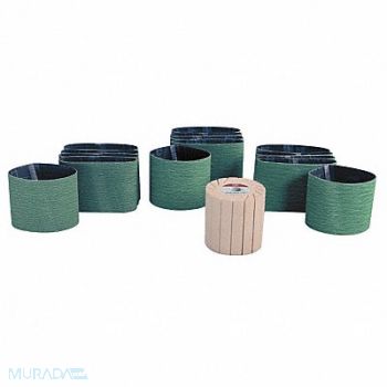 FEIN Flat Grinding Set For SS For 10F050 16Pc, 10F054