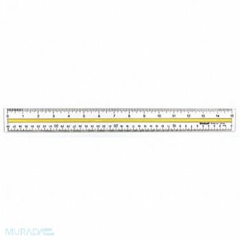 WESTCOTT Ruler 15 Inch Data Highlight, 10F268
