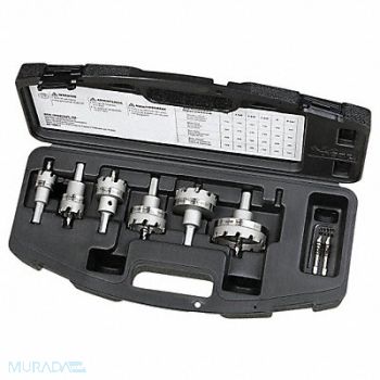 IDEAL Hole Saw Kit Saw Range 3/4 to 4-3/4, 10F522