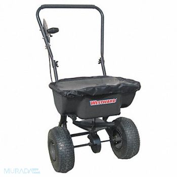 WESTWARD Broadcast Spreader 30 lb Pneumatic, 10F633