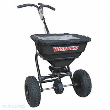 WESTWARD Broadcast Spreader 70 lb Pneumatic, 10F636
