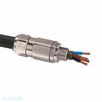 APPLETON ELECTRIC Connector Brass L - Strain Relief 3.10in, 10G152