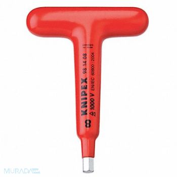 KNIPEX Hex Key Tip Size 8mm, 10G271