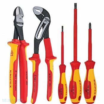KNIPEX Insulated Tool Set 5 pc., 10G375