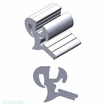 TRIM LOK INC Locking Gasket 1 In W 100 Ft, 10G558