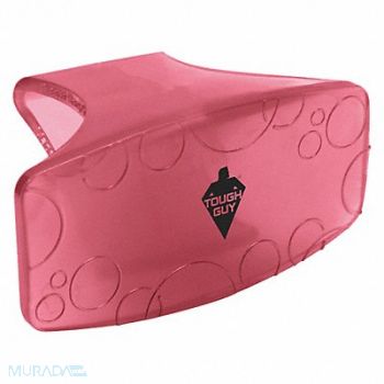 TOUGH GUY Toilet Rim Hanger Oblong Pink 52 g PK12, 10G738